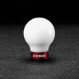 Cobb Subaru 6-Speed COBB Shift Knob - White w/Race Red Collar (Non-Weighted) COBB Shift Knobs  AXOPROS