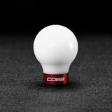Cobb Subaru 6-Speed COBB Shift Knob - White w/Race Red Collar (Non-Weighted) COBB Shift Knobs  AXOPROS