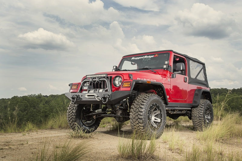 Rugged Ridge Hurricane Fender Flare Kit 97-06 Jeep Wrangler TJ Rugged Ridge Fender Flares  AXOPROS