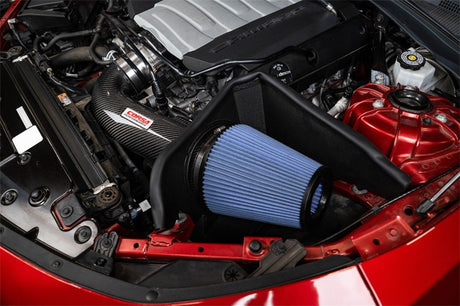 CORSA Performance Corsa 16-24 Chevrolet Camaro SS 6.2L V8 Carbon Fiber Open Element Air Intake - Oiled Cold Air Intakes aftermarket performance part