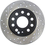 StopTech Slotted & Drilled Sport Brake Rotor Stoptech Brake Rotors - Slot & Drilled  AXOPROS