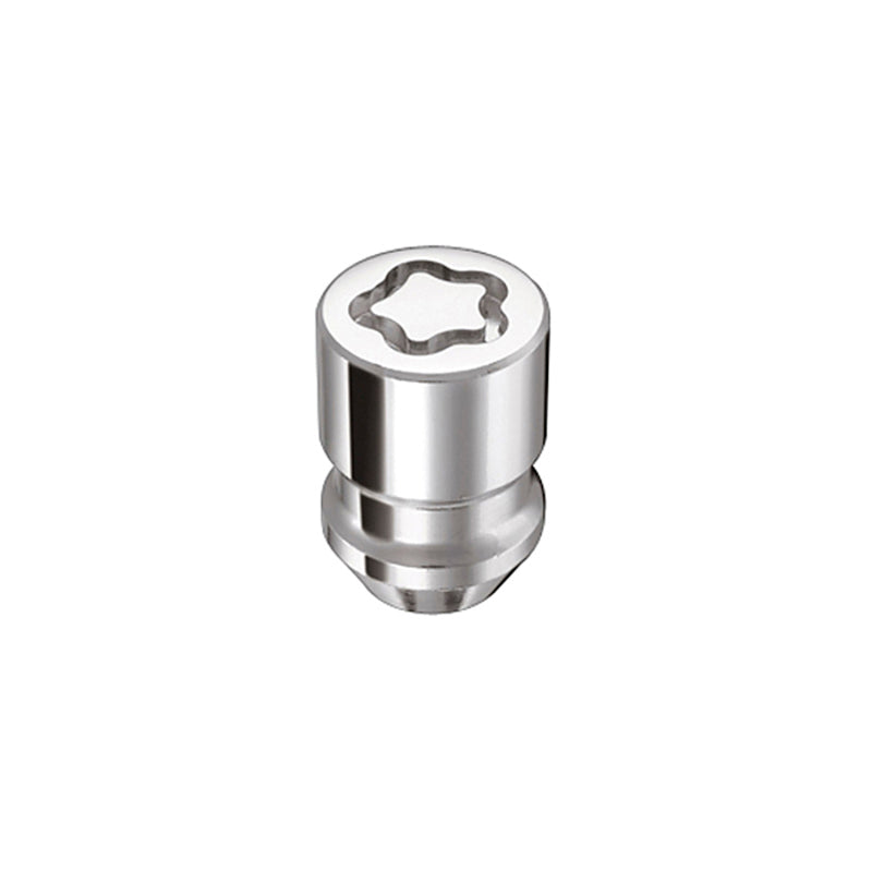 McGard Wheel Lock Nut Set - 5pk. (Cone Seat) M12X1.5 / 13/16 Hex / 1.28in. Length - Chrome McGard Lug Nuts  AXOPROS