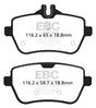 EBC 14+ Mercedes-Benz S550 4.7 Twin Turbo Redstuff Rear Brake Pads EBC Brake Pads - Performance  AXOPROS