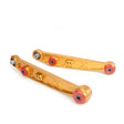 Skunk2 Honda/Acura EG/DC Alpha Series Rear Lower Control Arm Set - Gold Skunk2 Racing Control Arms  AXOPROS