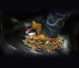 Husky Liners 09-12 Ford F-150 Super Cab WeatherBeater Combo Black Floor Liners Husky Liners Floor Mats - Rubber  AXOPROS