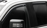 AVS 2019 Chevrolet Silverado 1500 Crew Cab Pickup Ventvisor In-Channel 4pc - Smoke AVS Wind Deflectors  AXOPROS