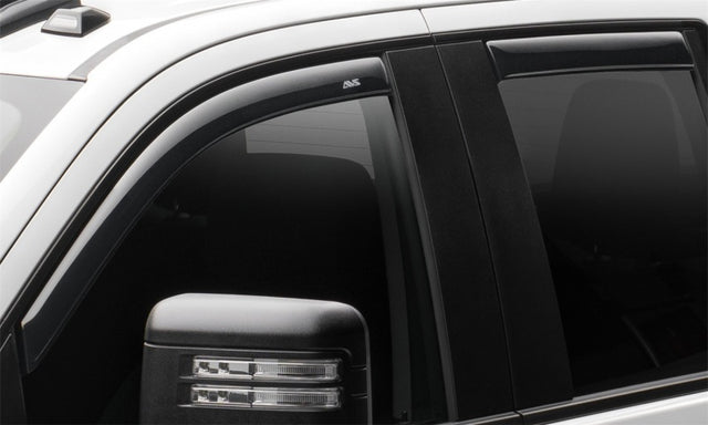 AVS 2019 Chevrolet Silverado 1500 Crew Cab Pickup Ventvisor In-Channel 4pc - Smoke AVS Wind Deflectors  AXOPROS