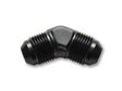 Vibrant Flare Union 45 Degree Adapter Fittings Size -6 AN Vibrant Fittings  AXOPROS