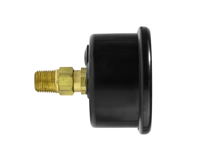 Grams Performance Universal 0-120 PSI Fuel Pressure Guage - White Face Grams Performance Fuel Pressure Regulators  AXOPROS