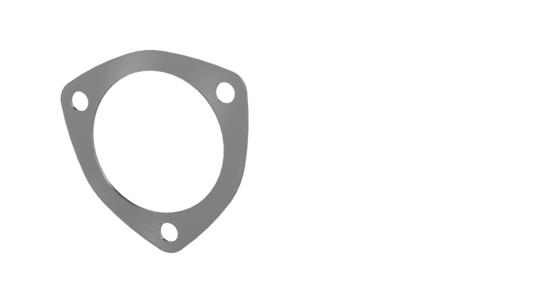 QTP 3in Bolt-On QTEC 3 Bolt Gasket QTP Exhaust Gaskets  AXOPROS