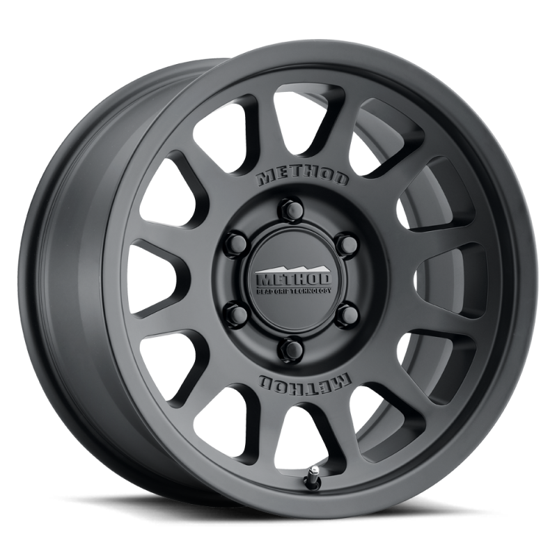 Method MR703 17x7.5 +50mm Offset 6x130 84.1mm CB Matte Black Wheel Method Wheels Wheels - Cast  AXOPROS