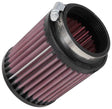 K&N Universal Air Filter - 2-7/16in Flange x 3-1/2in OD x 4in Height K&N Engineering Air Filters - Universal Fit  AXOPROS