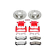 Power Stop 02-06 Cadillac Escalade Front Z36 Truck & Tow Brake Kit w/Calipers PowerStop Brake Kits - Performance D&S  AXOPROS