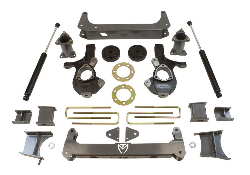 MaxTrac 07-13 GM K1500 4WD 7in/7in MaxPro Spindle Lift Kit Maxtrac Lift Kits  AXOPROS