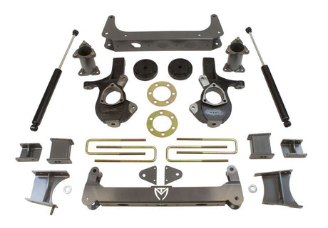 MaxTrac 07-13 GM K1500 4WD 7in/7in MaxPro Spindle Lift Kit Maxtrac Lift Kits  AXOPROS