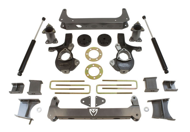 MaxTrac 07-13 GM K1500 4WD 7in/7in MaxPro Spindle Lift Kit Maxtrac Lift Kits  AXOPROS
