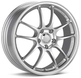 Enkei PF01 18x9 5x114.3 35mm Offset 75 Bore Dia Silver Wheel Enkei Wheels - Cast  AXOPROS