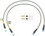 StopTech 03-07 350z/G35 Stainless Steel Front Brake Lines Stoptech Brake Line Kits  AXOPROS