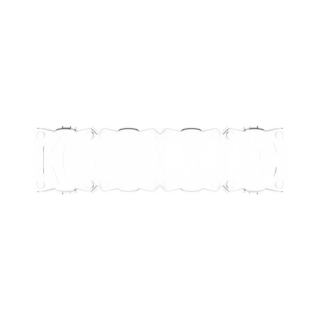 KC HiLiTES KC HiLiTES FLEX ERA LED Light Bar 10in. Light Shield - Clear (SHIELD ONLY) Light Bars & Cubes aftermarket performance part