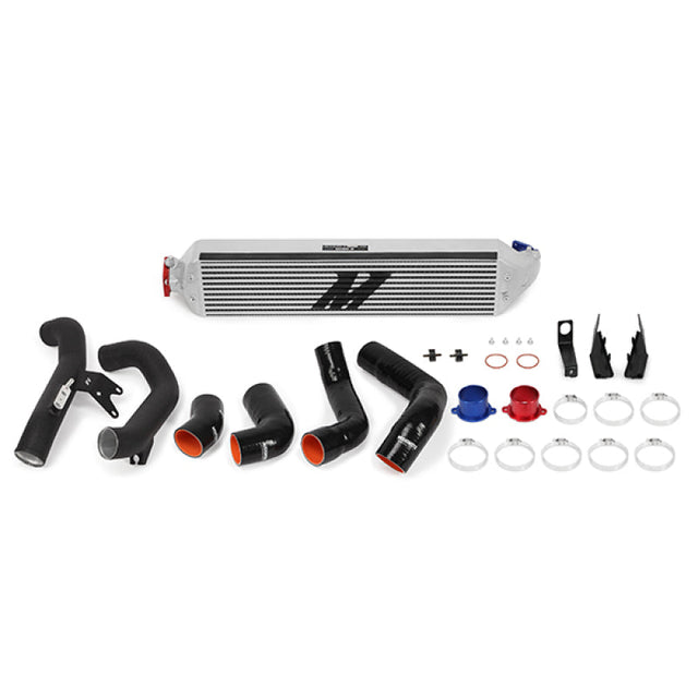 Mishimoto 2016+ Honda Civic 1.5T / 2017+ Honda Civic Si Silver Intercooler Kit w/Black Pipes Mishimoto Intercooler Kits  AXOPROS