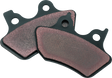 Twin Power 00-07 Big Twin XL Sintered Brake Pads Replaces H-D 44082-00 C D F and R Various TwinPower Brake Pads - Performance  AXOPROS