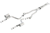 Borla 15-16 Dodge Challenger Hellcat 6.2L V8 ATAK w/ Valve Simulator CB Exhaust Factory Valance Borla Catback  AXOPROS
