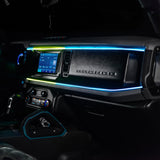 ORACLE Lighting Oracle 21-25 Ford Bronco ColorSHIFT LED Interior Dash Board Kit Headlights aftermarket performance part