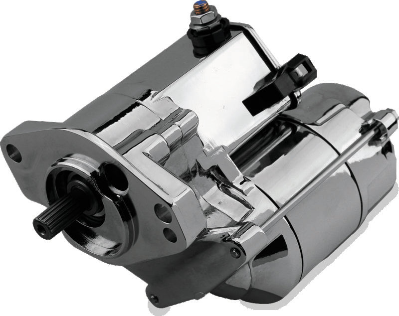 Twin Power 89-06 Big Twin Exc 06 Dyna 1.4 Kw Starter Chrome Rpls H-D 31522-89A 31553-90 31533-94B TwinPower Starters  AXOPROS