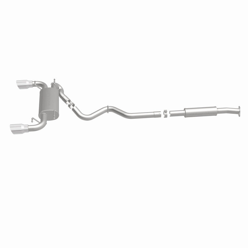 MagnaFlow 13 Scion FR-S / 13 Subaru BRZ Dual Split Rear Exit Stainless Cat Back Performance Exhaust Magnaflow Catback  AXOPROS