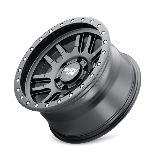 Dirty Life 9309 Canyon Pro 17x9/5x127 BP/-12mm Offset/71.5mm Hub Matte Black Wheel - Beadlock Dirty Life Wheels - Cast  AXOPROS