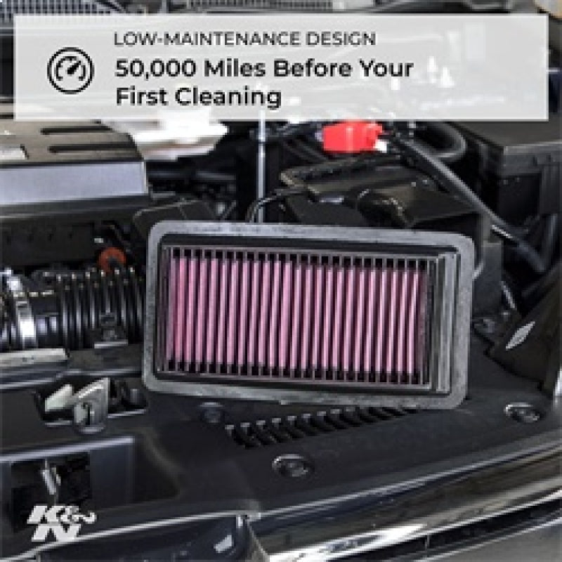 K&N Replacement Air FIlter 18-20 Suzuki Jimny II 1.5L L4 K&N Engineering Air Filters - Drop In  AXOPROS