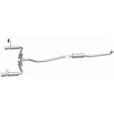 MagnaFlow 16-18 Honda Civic L4 2.0L Street Series Cat-Back Exhaust w/ Polished Tips Magnaflow Catback  AXOPROS