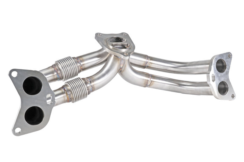 Perrin 22-24 Subaru WRX / 20-24 OBXT & Legacy XT / 19-24 Ascent Equal Length Header - Brushed SS Perrin Performance Headers & Manifolds  AXOPROS
