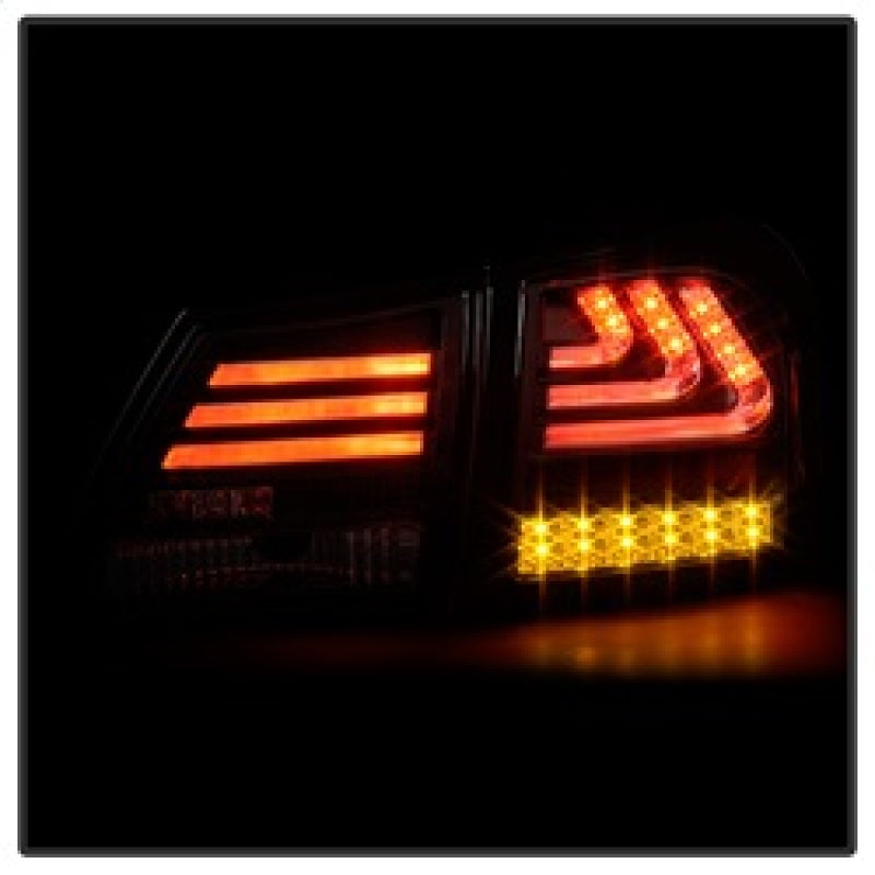 Spyder 07-11 Lexus GS 350 LED Tail Lights Black ALT-YD-LGS06-LED-BK SPYDER Tail Lights  AXOPROS