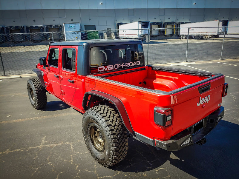 DV8 Offroad 2018+ Jeep Gladiator Rear Bumper DV8 Offroad Bumpers - Steel  AXOPROS