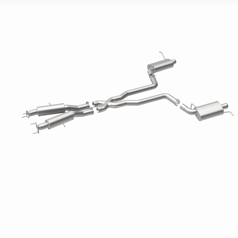 MagnaFlow 12 Jeep Grand Cherokee V8 6.4L Dual Split Rear Exit Stainless Cat Back Performance Exhaust Magnaflow Catback  AXOPROS