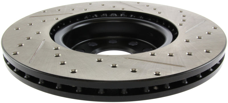 StopTech Slotted & Drilled Sport Brake Rotor Stoptech Brake Rotors - Slot & Drilled  AXOPROS