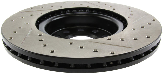 StopTech Slotted & Drilled Sport Brake Rotor Stoptech Brake Rotors - Slot & Drilled  AXOPROS
