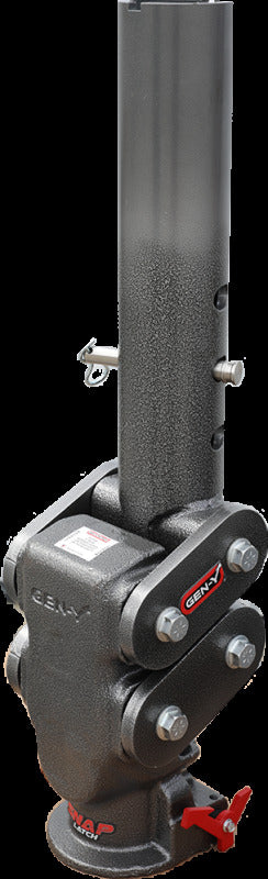 GEN-Y Hitch Gen-Y Spartan Torsion-Flex 5in Offset 4in RD Tube Gooseneck 2-5/16in Coupler Standard Height Hitch Accessories aftermarket performance part