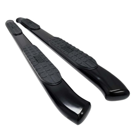 Westin 24-26 Toyota Tacoma Double Cab PRO TRAXX 5 Oval Nerf Step Bars - Black Westin Nerf Bars  AXOPROS