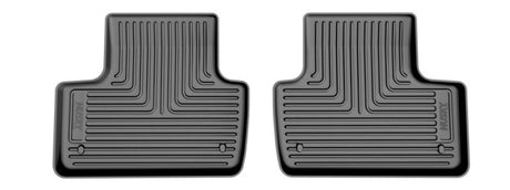 Husky Liners Husky Liners 18-25 Volvo XC60X-Act Contour Black Floor Liners (2nd Seat) Floor Mats - Rubber aftermarket performance part