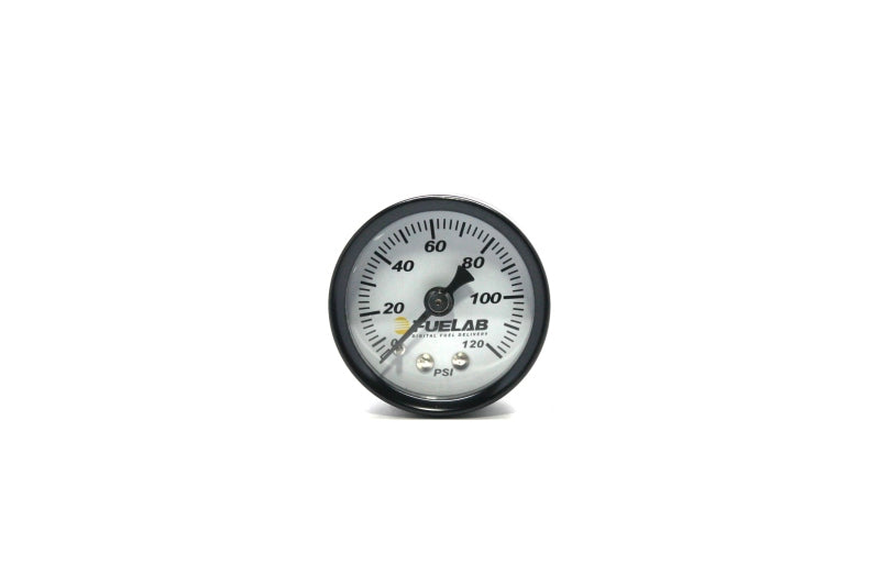 Fuelab 1.5in Fuel Pressure Gauge - EFI - Range 0-120 PSI Fuelab Gauges  AXOPROS