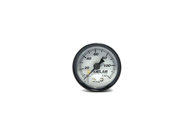 Fuelab 1.5in Fuel Pressure Gauge - EFI - Range 0-120 PSI Fuelab Gauges  AXOPROS