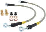 StopTech 09+ Nissan GTR Stainless Steel Rear Brake Lines Stoptech Brake Line Kits  AXOPROS