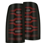 AlphaRex 99-06 Chevrolet Silverado/99-06 GMC Sierra LUXX-Series LED Tail Lights - Black/Red AlphaRex Wiring Connectors  AXOPROS