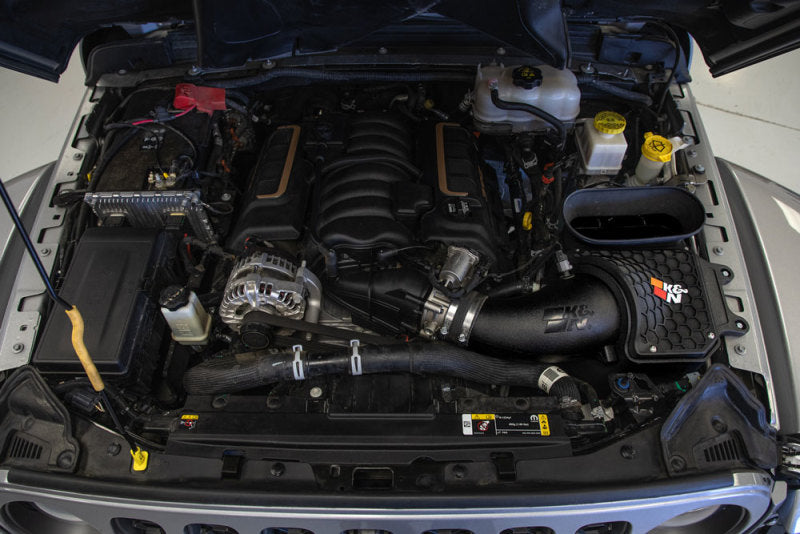 K&N 21-22 Jeep Wrangler JL V8-6.4L Aircharger Performance Intake K&N Engineering Cold Air Intakes  AXOPROS