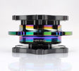 NRG Quick Release SFI SPEC 42.1 - Gun Metal Body / Gold Shinny Ring NRG Quick Release Adapters  AXOPROS