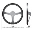 Sparco Steering Wheel 368 Suede Black SPARCO Steering Wheels  AXOPROS