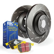 EBC S9 Brake Pad and Rotor Kit EBC Brake Rotors - Slotted  AXOPROS