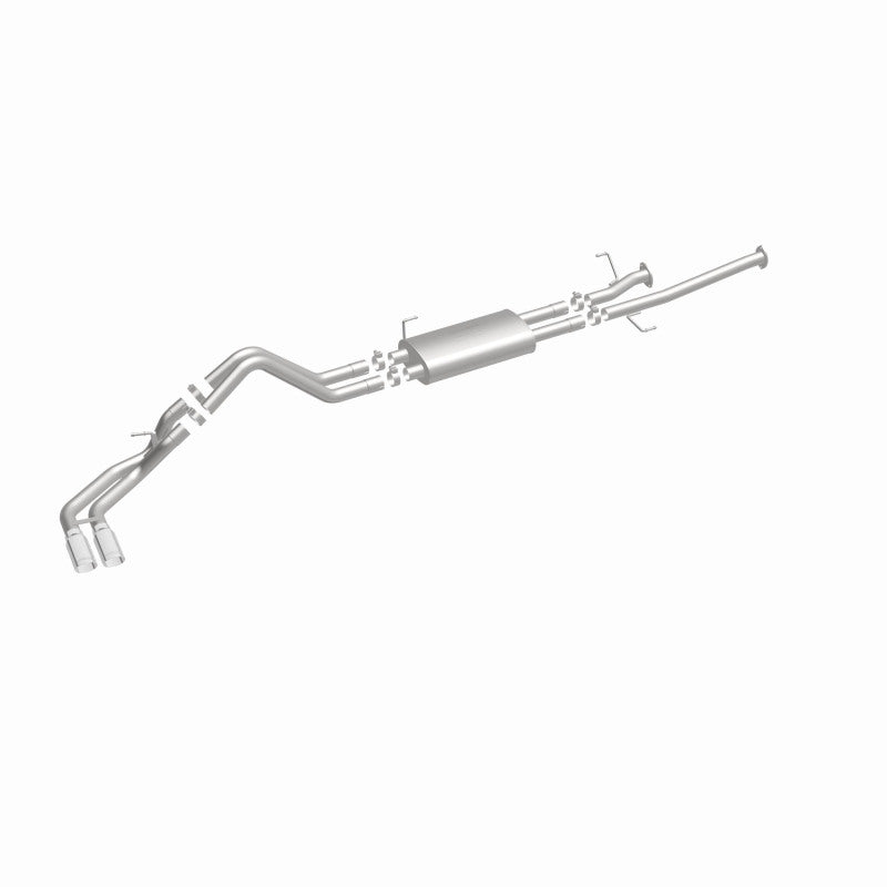 MagnaFlow 14 Toyota Tundra V8 4.6L/5.7L Stainless C/b Exhaust Dual same side pass. rear tire Magnaflow Catback  AXOPROS